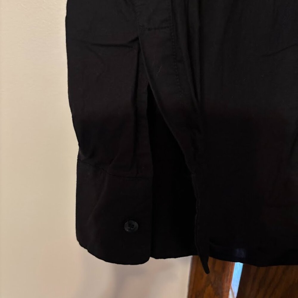 FRANKIE SHOP Women's Black Color 100% Cotton Blouse (Large) - Picture 3 of 16